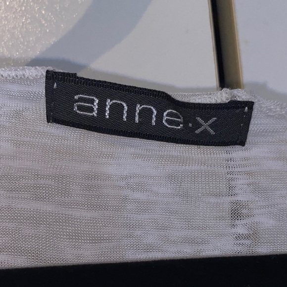 Vintage White Women's Cut Out Blouse with Draped Neckline - Picture 16 of 17